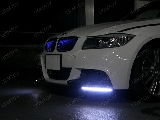 Bmw E90 335i Installed Led Strip Lights For Drl Ijdmtoy Blog Bmw E90 335i Led Light Strips 4